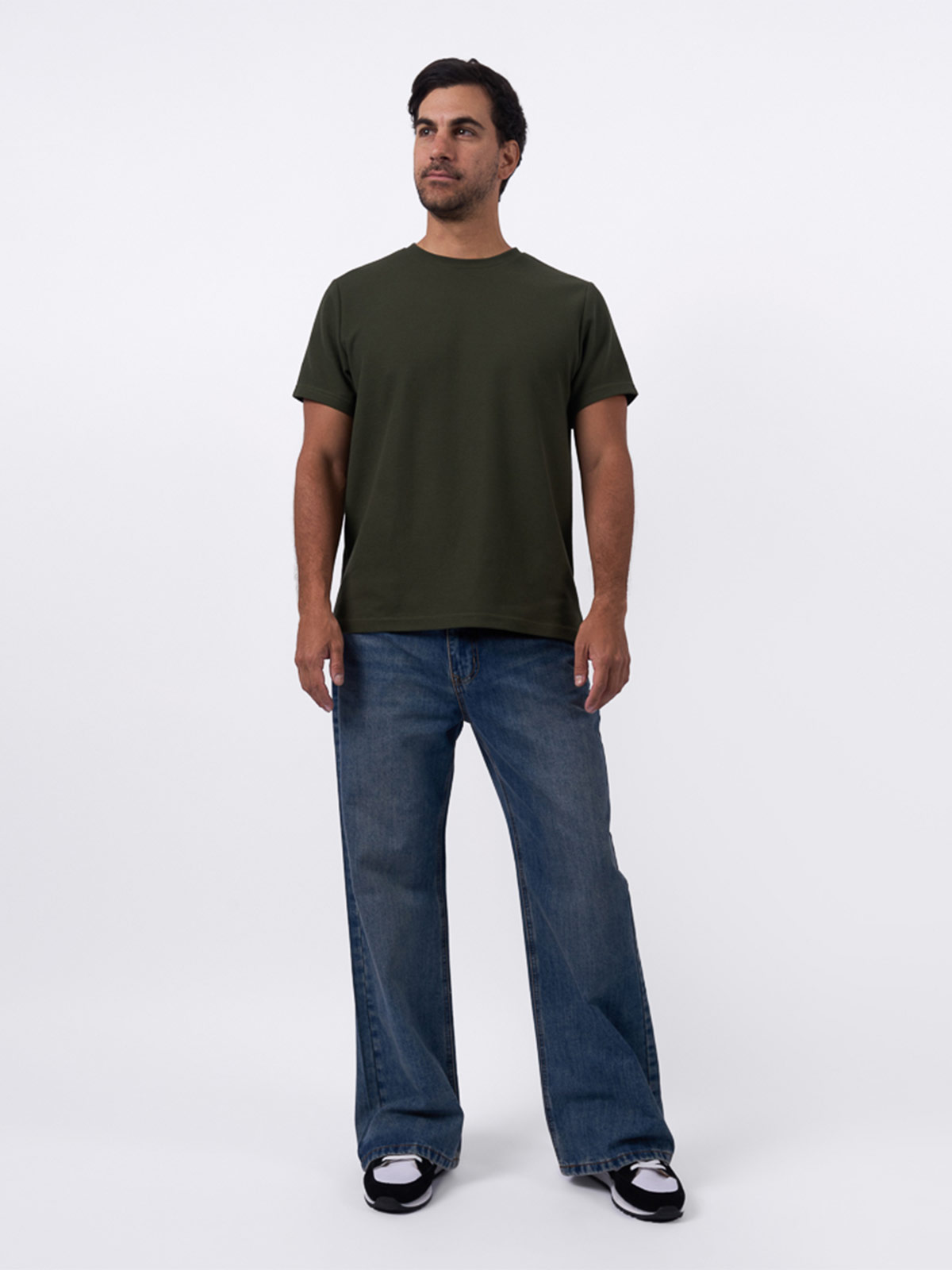JEANS ALGODÓN LOOSE FLARE HOMBRE BRONCO BEELE - 4