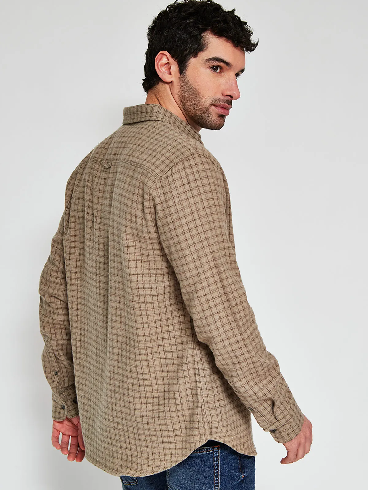 CAMISA MANGA LARGA ALGODÓN HOMBRE BARBADOS - 2