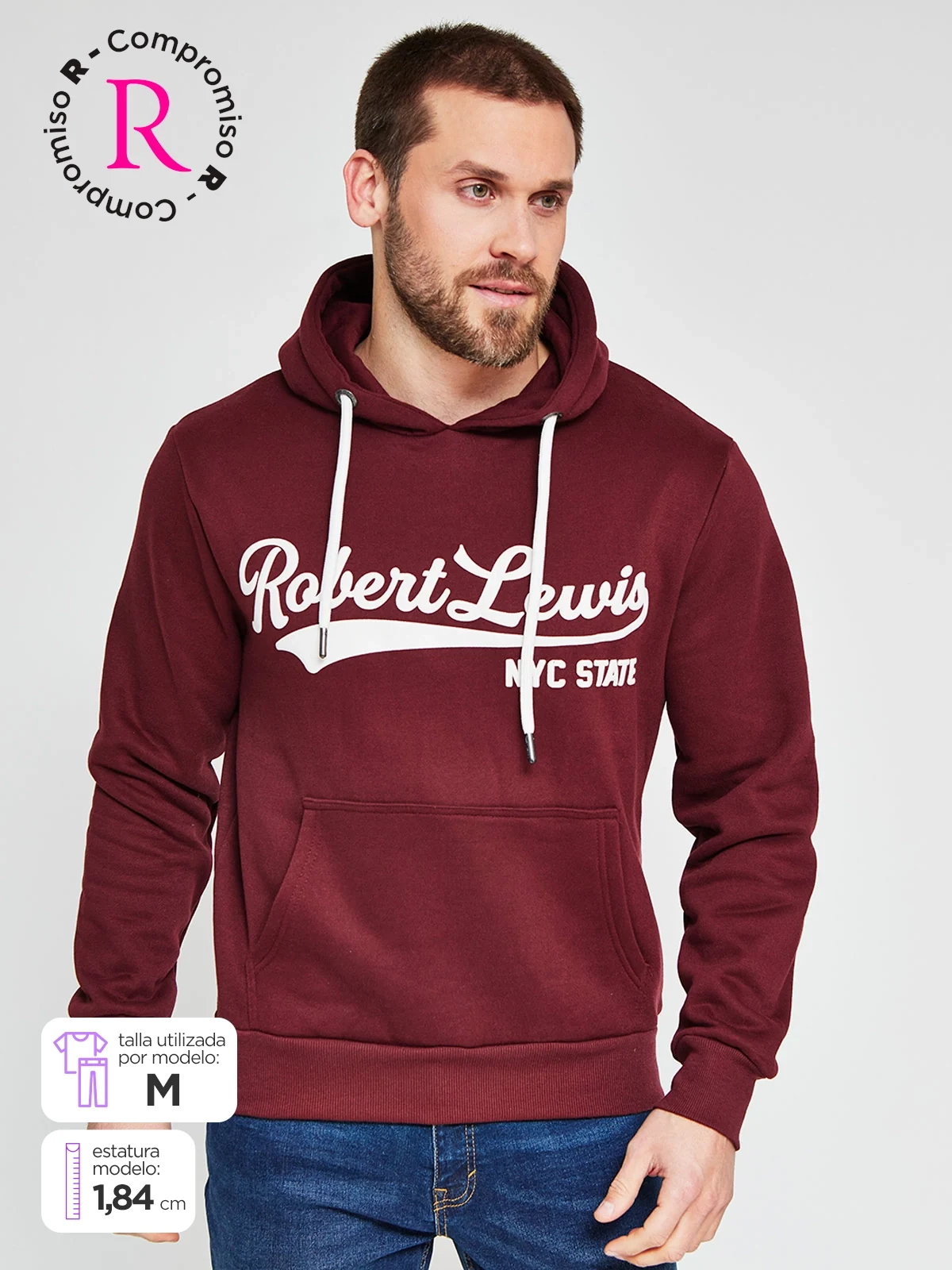POLERA ALGODÓN HOMBRE ROBERT LEWIS - 1