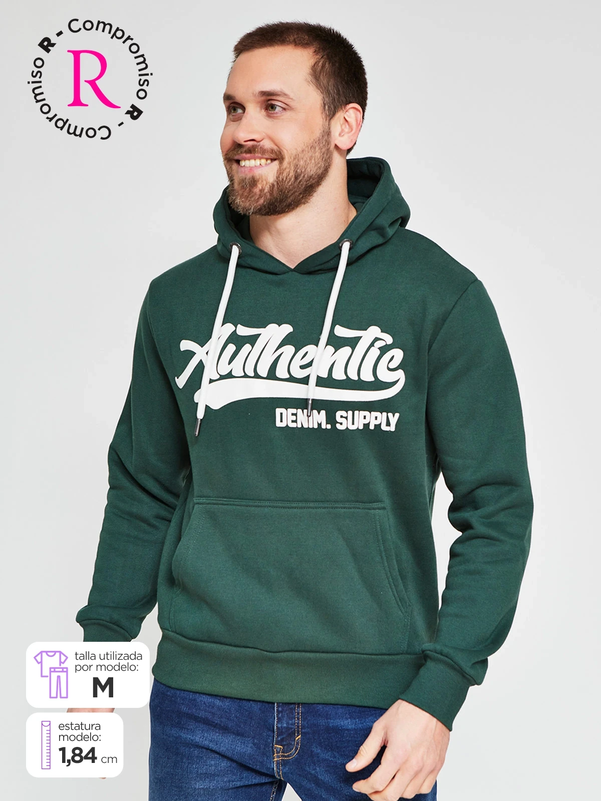 POLERA ALGODÓN HOMBRE ROBERT LEWIS - 1