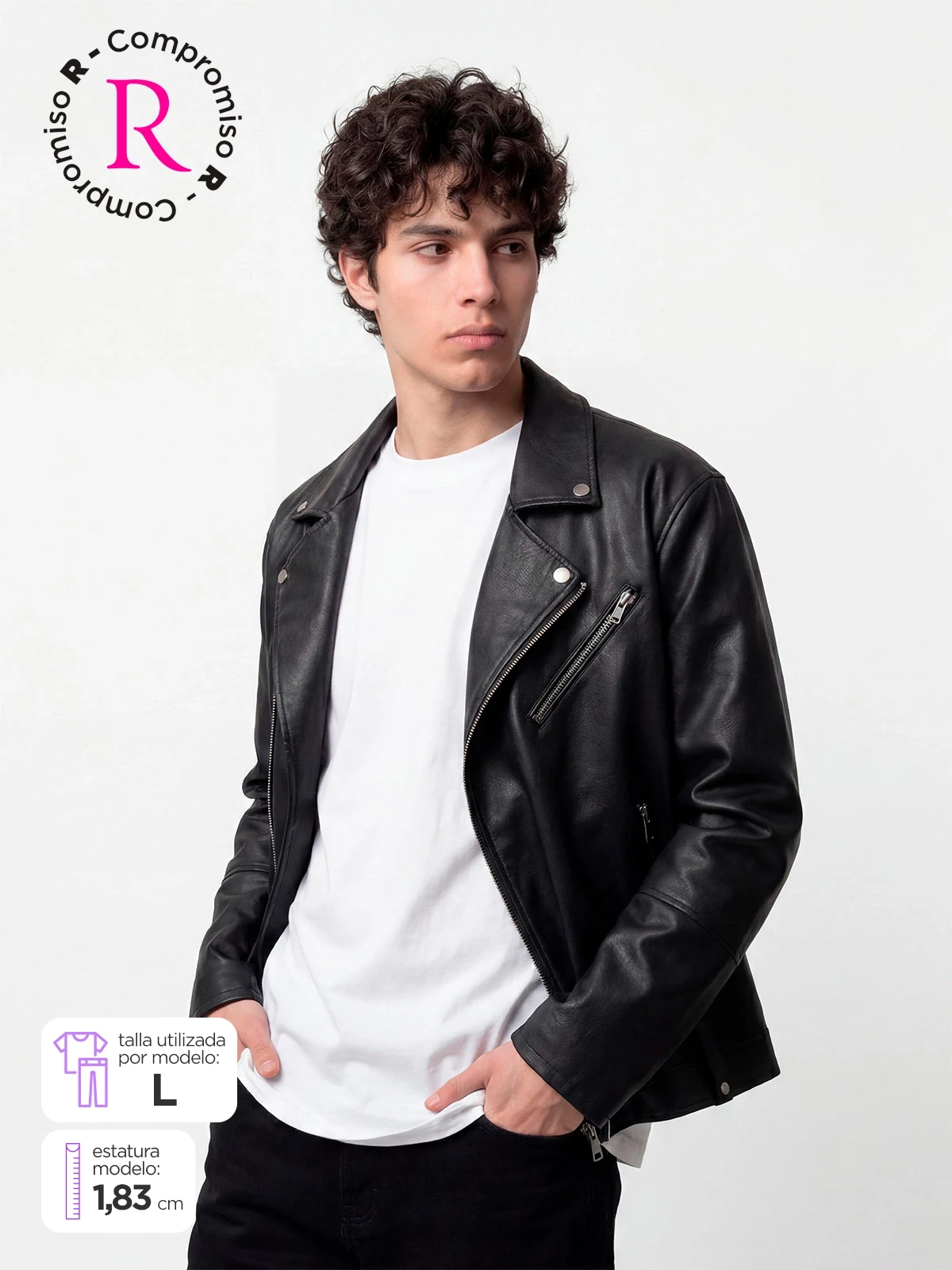 CASACA HOMBRE INDEX BIKER - 1