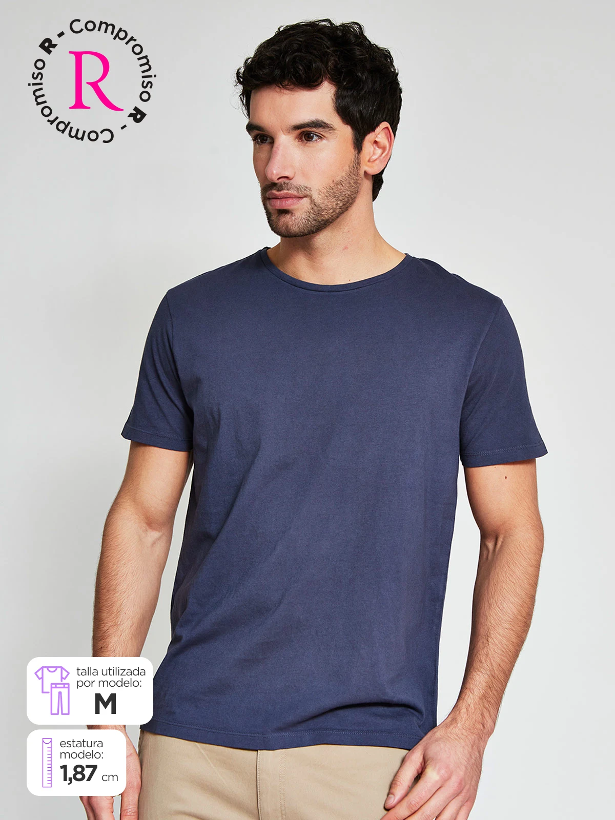 POLO MANGA CORTA ALGODÓN HOMBRE BARBADOS - 1