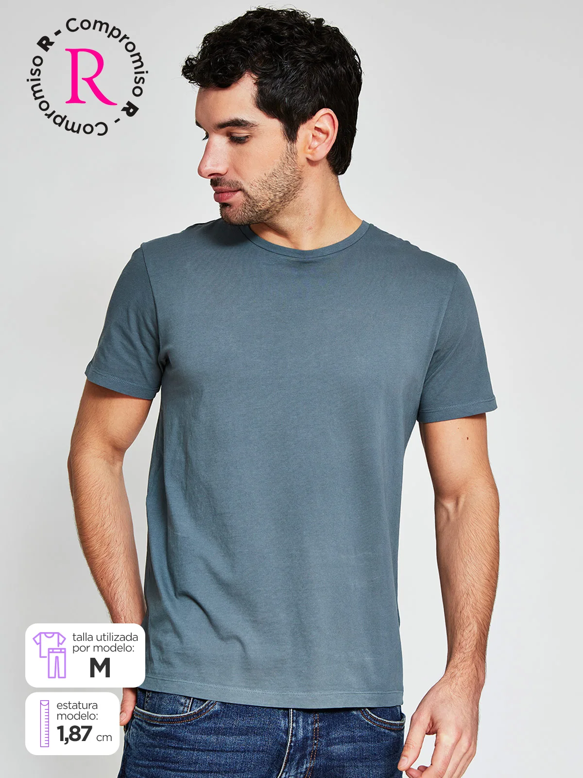 POLO MANGA CORTA ALGODÓN HOMBRE BARBADOS - 1