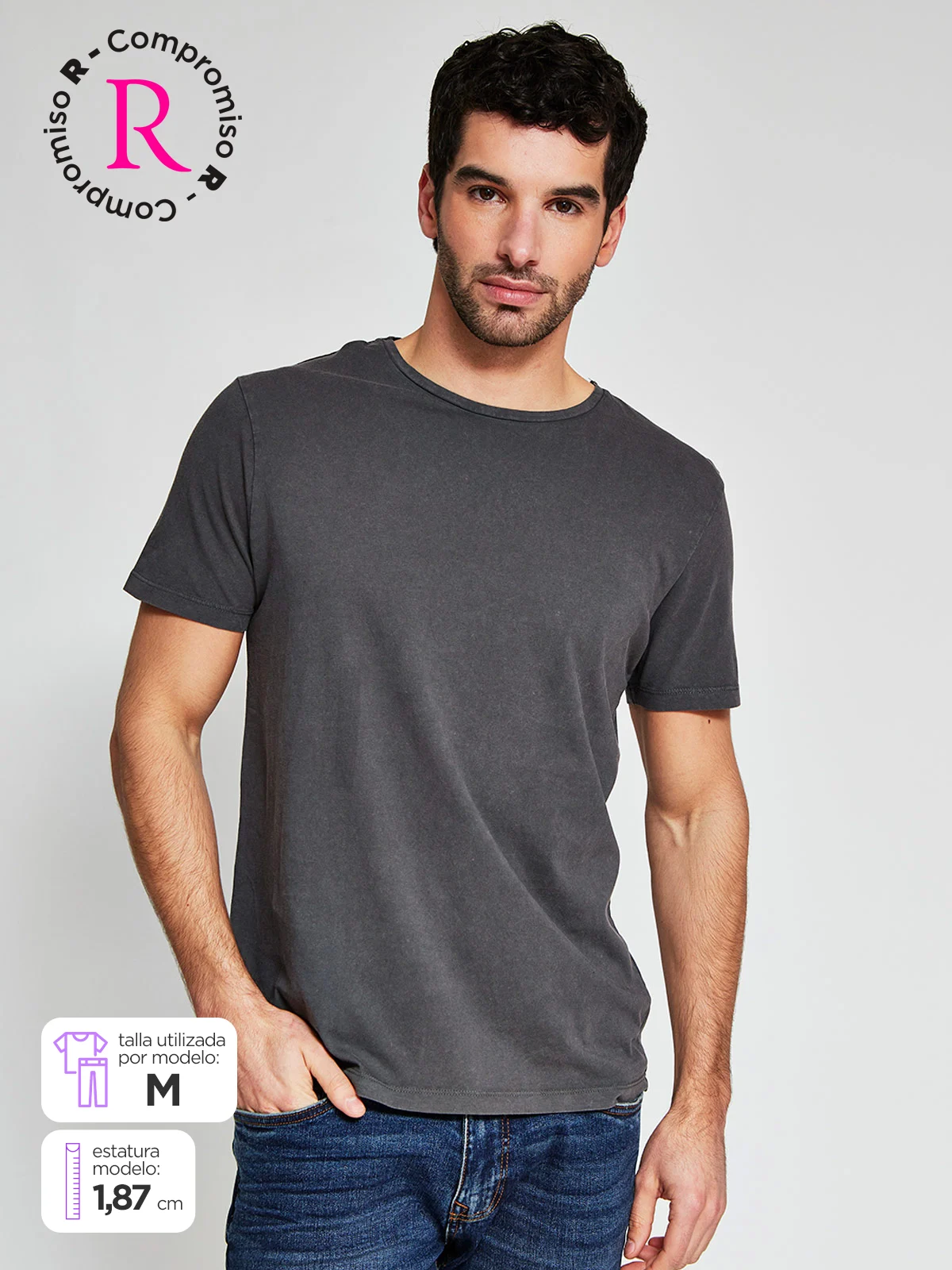 POLO MANGA CORTA ALGODÓN HOMBRE BARBADOS - 1