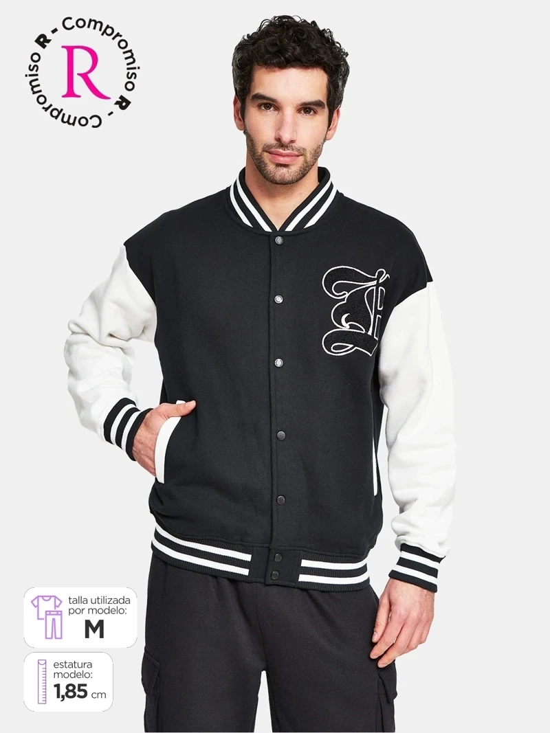 POLERA HOMBRE ROBERT LEWIS HOODIE - 1