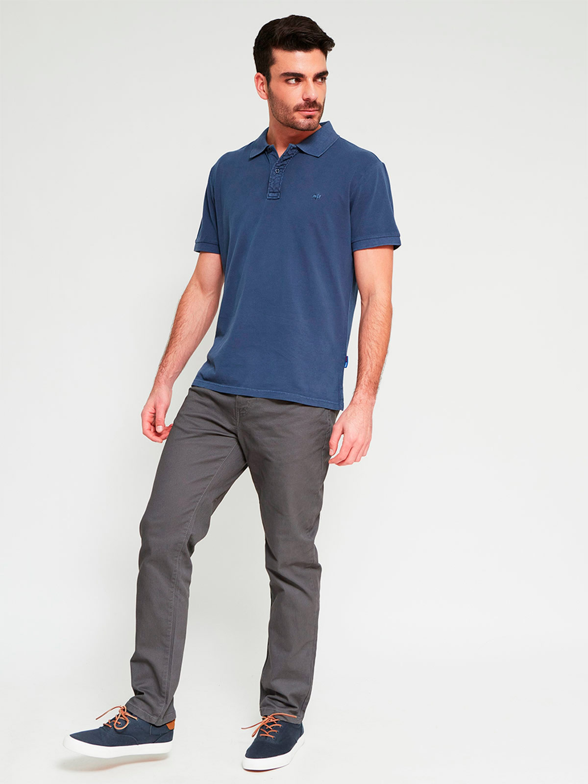 POLO MANGA CORTA ALGODÓN HOMBRE ROBERT LEWIS - 4