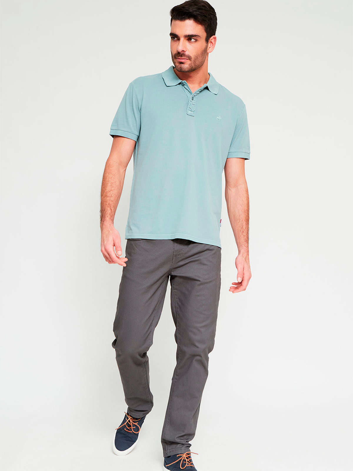POLO MANGA CORTA ALGODÓN HOMBRE ROBERT LEWIS - 4