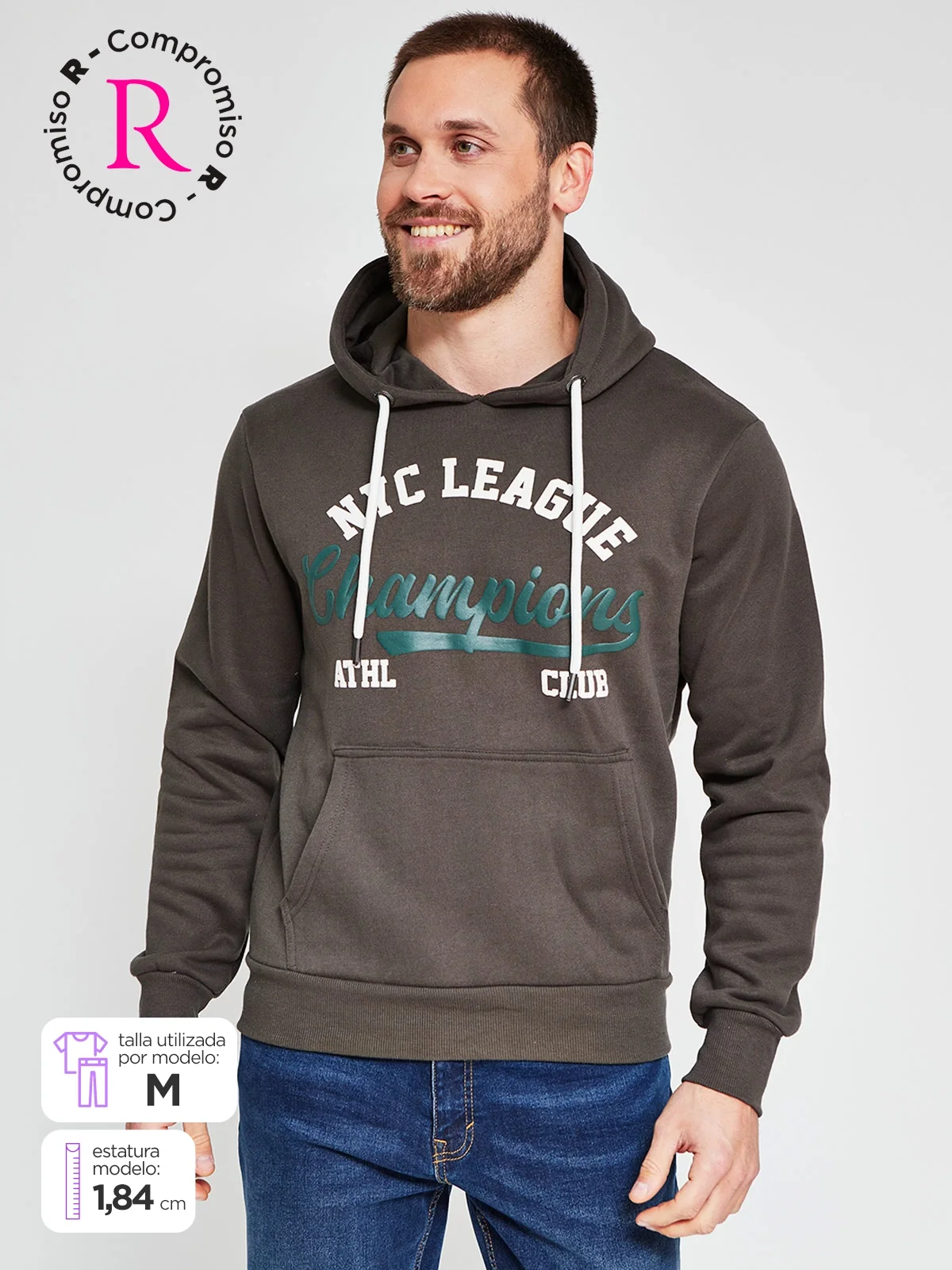 POLERA ALGODÓN HOMBRE ROBERT LEWIS - 1