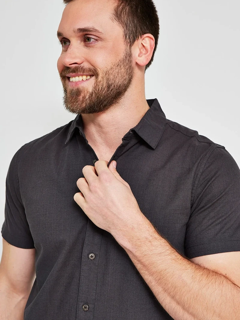 CAMISA MANGA CORTA ALGODÓN HOMBRE CLOUDBREAK - 3