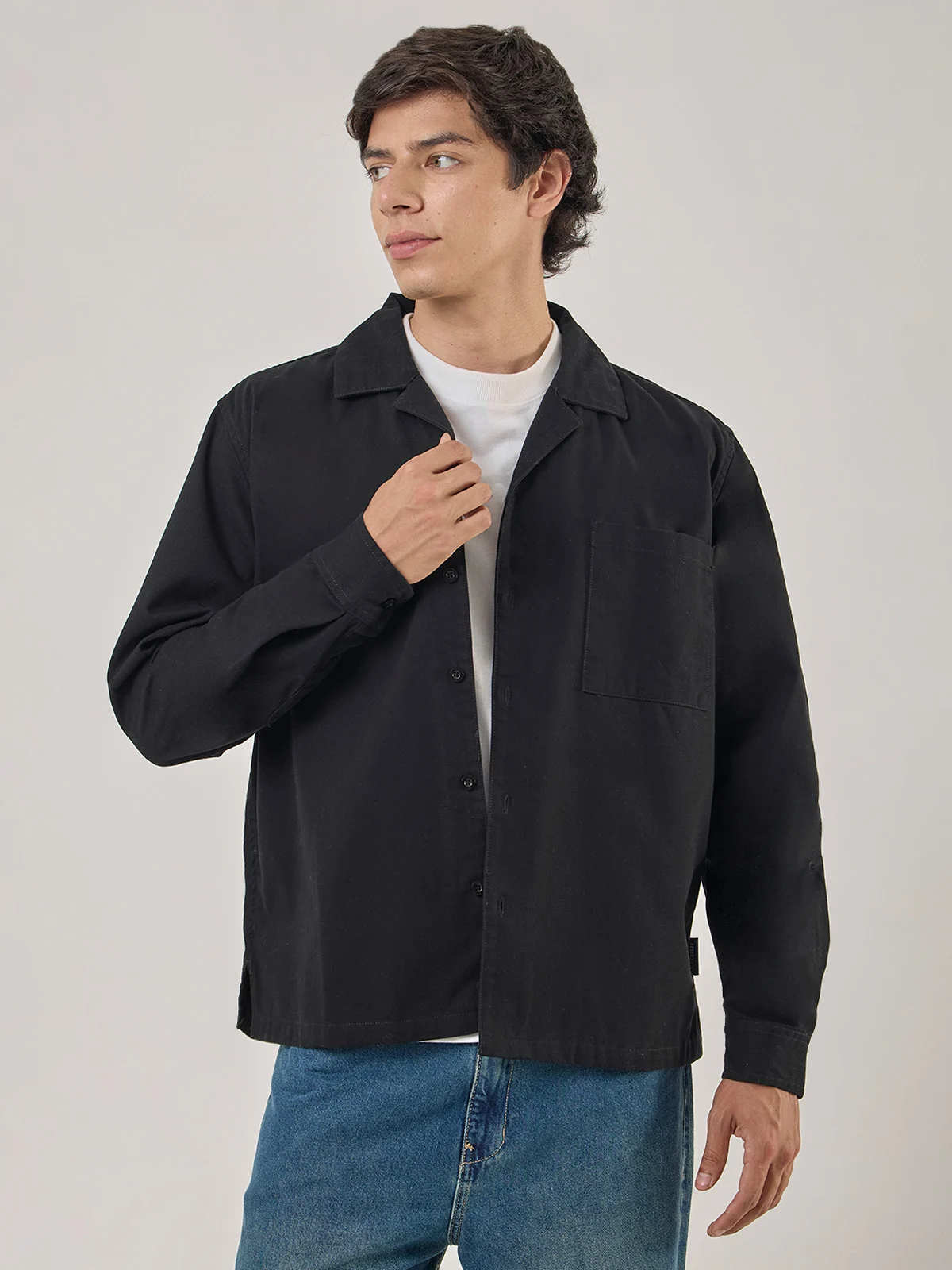 CAMISA MANGA LARGA ALGODÓN HOMBRE CLOUDBREAK - 1