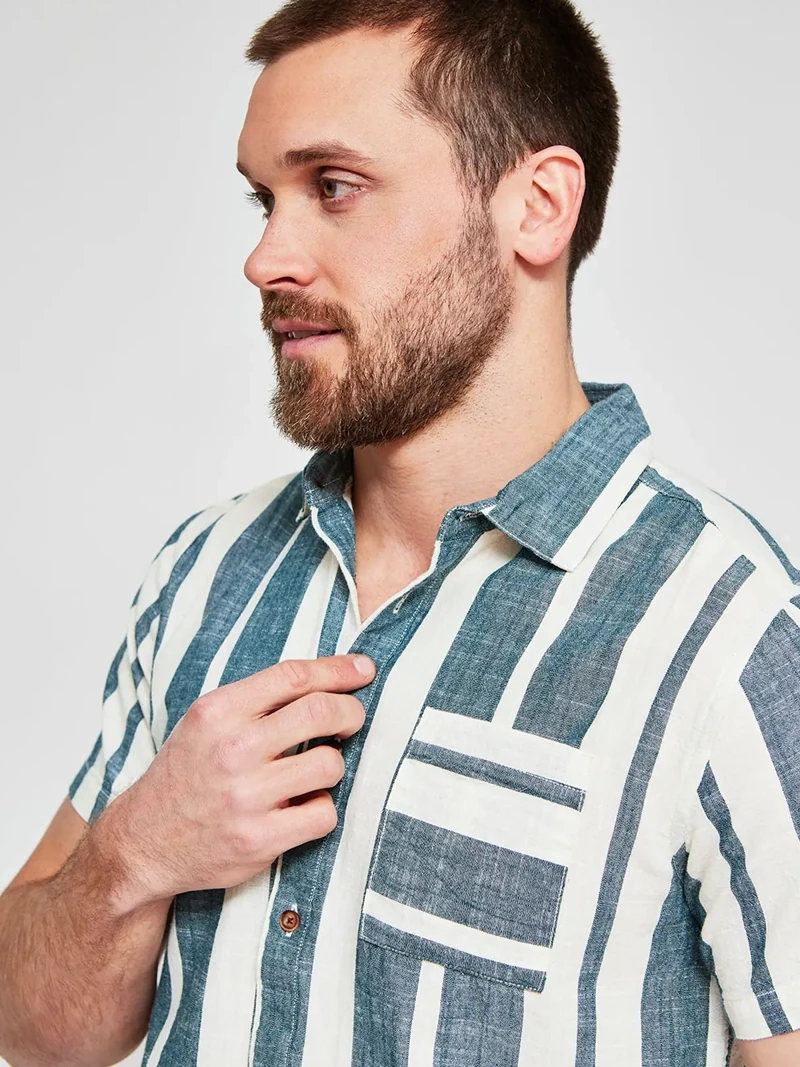 CAMISA MANGA CORTA ALGODÓN HOMBRE CLOUDBREAK - 3