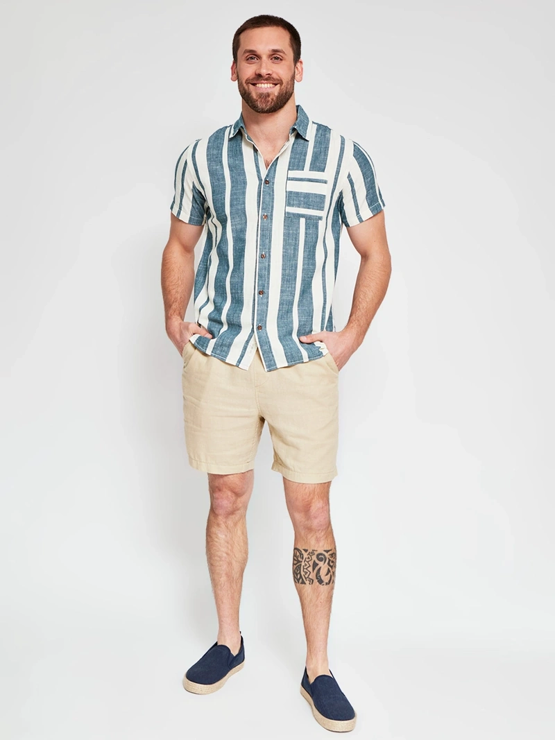 CAMISA MANGA CORTA ALGODÓN HOMBRE CLOUDBREAK - 4