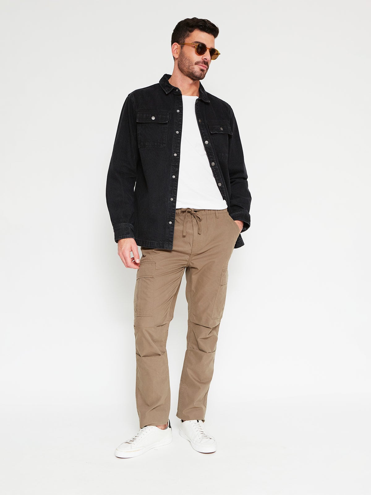 PANTALÓN JOGGER HOMBRE ROBERT LEWIS CARGO - 4