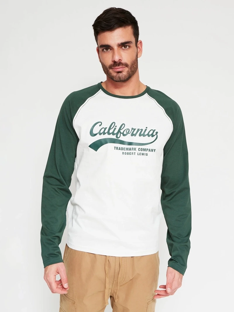 POLO MANGA LARGA HOMBRE ROBERT LEWIS BRET - 1