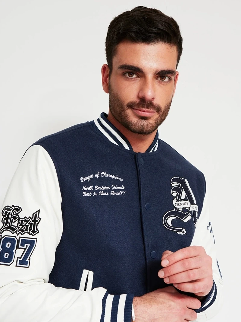 CASACA HOMBRE AERO VARSITY - 3