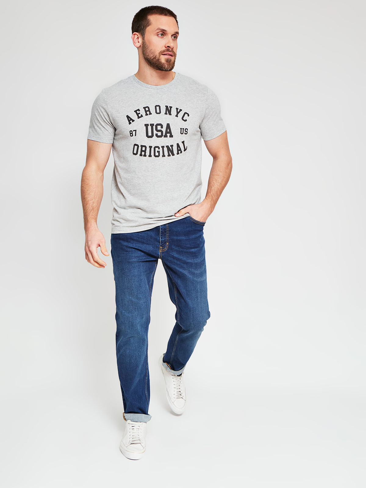 POLO MANGA CORTA ALGODÓN HOMBRE AERO - 4