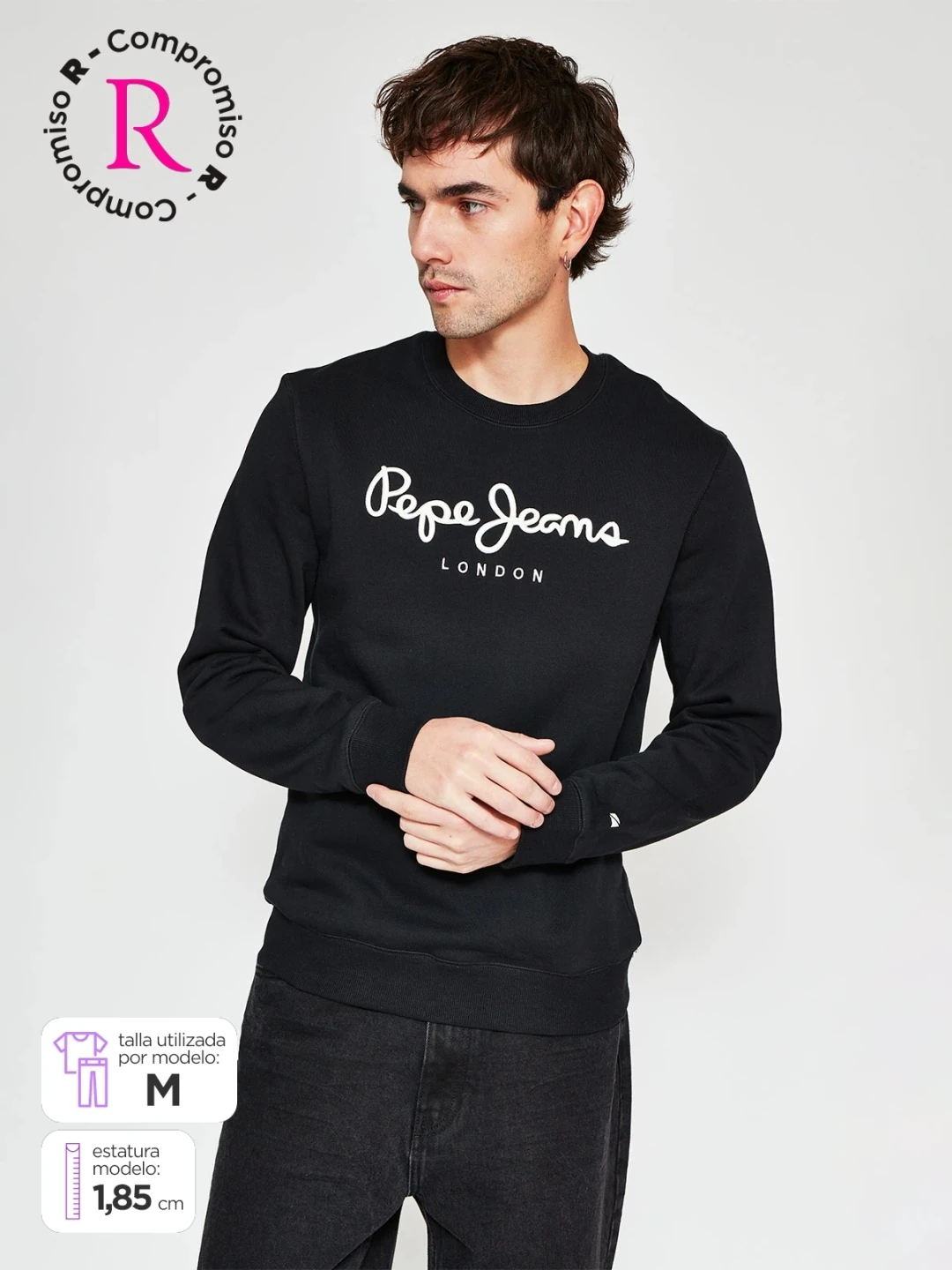 POLERA HOMBRE PEPE JEANS SCOTT CREW - 1