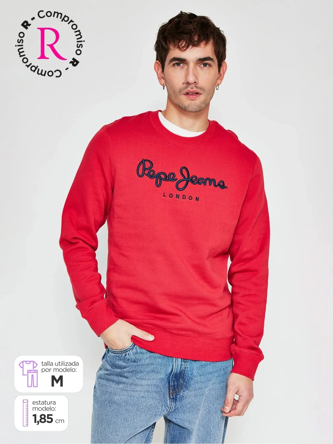 POLERA HOMBRE PEPE JEANS SCOTT CREW - 1