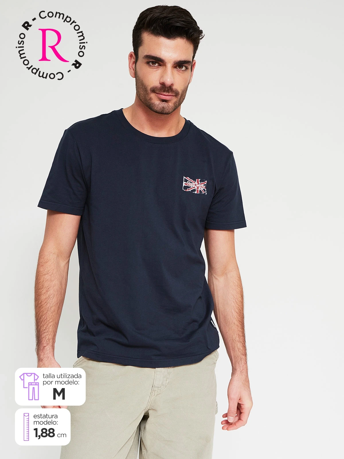 POLO MANGA CORTA ALGODÓN HOMBRE PEPE JEANS - 1