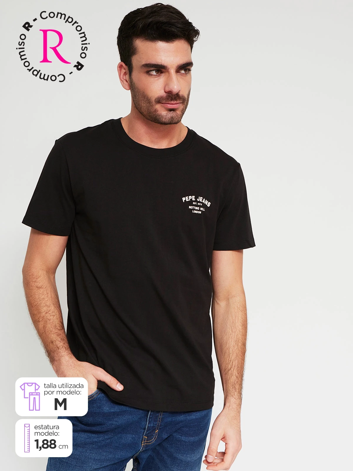 POLO MANGA CORTA ALGODÓN HOMBRE PEPE JEANS - 1