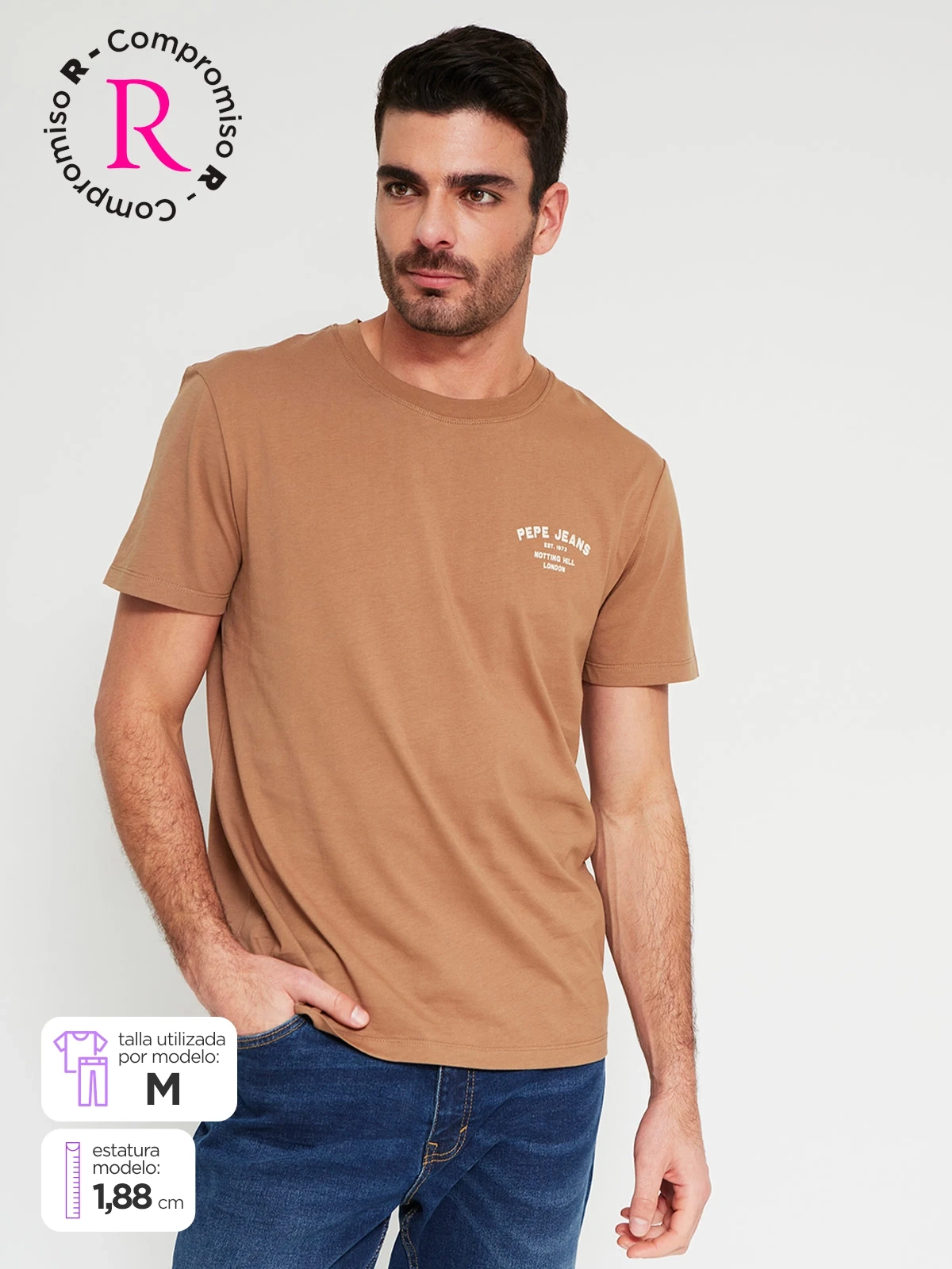 POLO MANGA CORTA ALGODÓN HOMBRE PEPE JEANS - 1