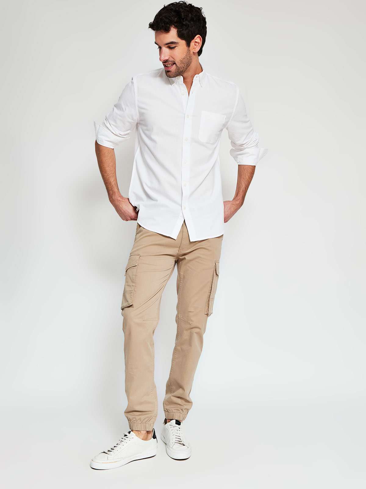 CAMISA MANGA LARGA ALGODÓN HOMBRE ROBERT LEWIS - 4