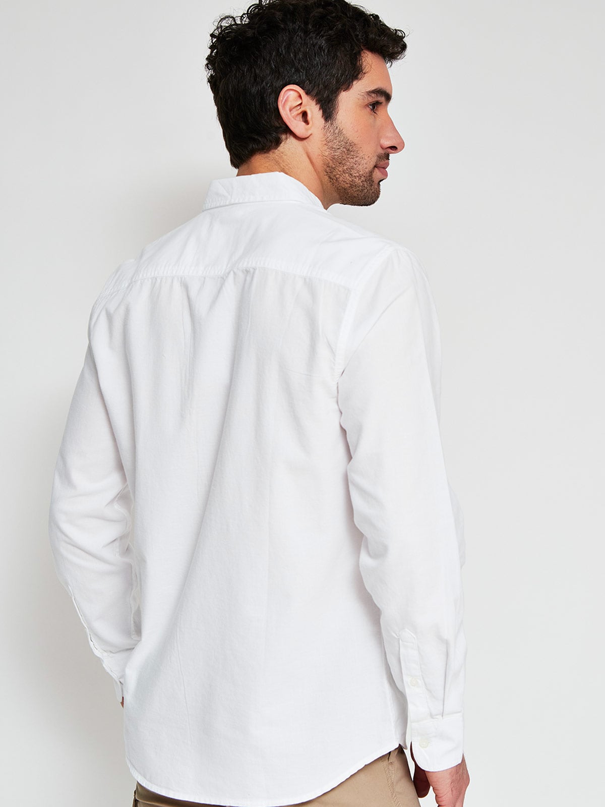 CAMISA MANGA LARGA ALGODÓN HOMBRE ROBERT LEWIS - 2