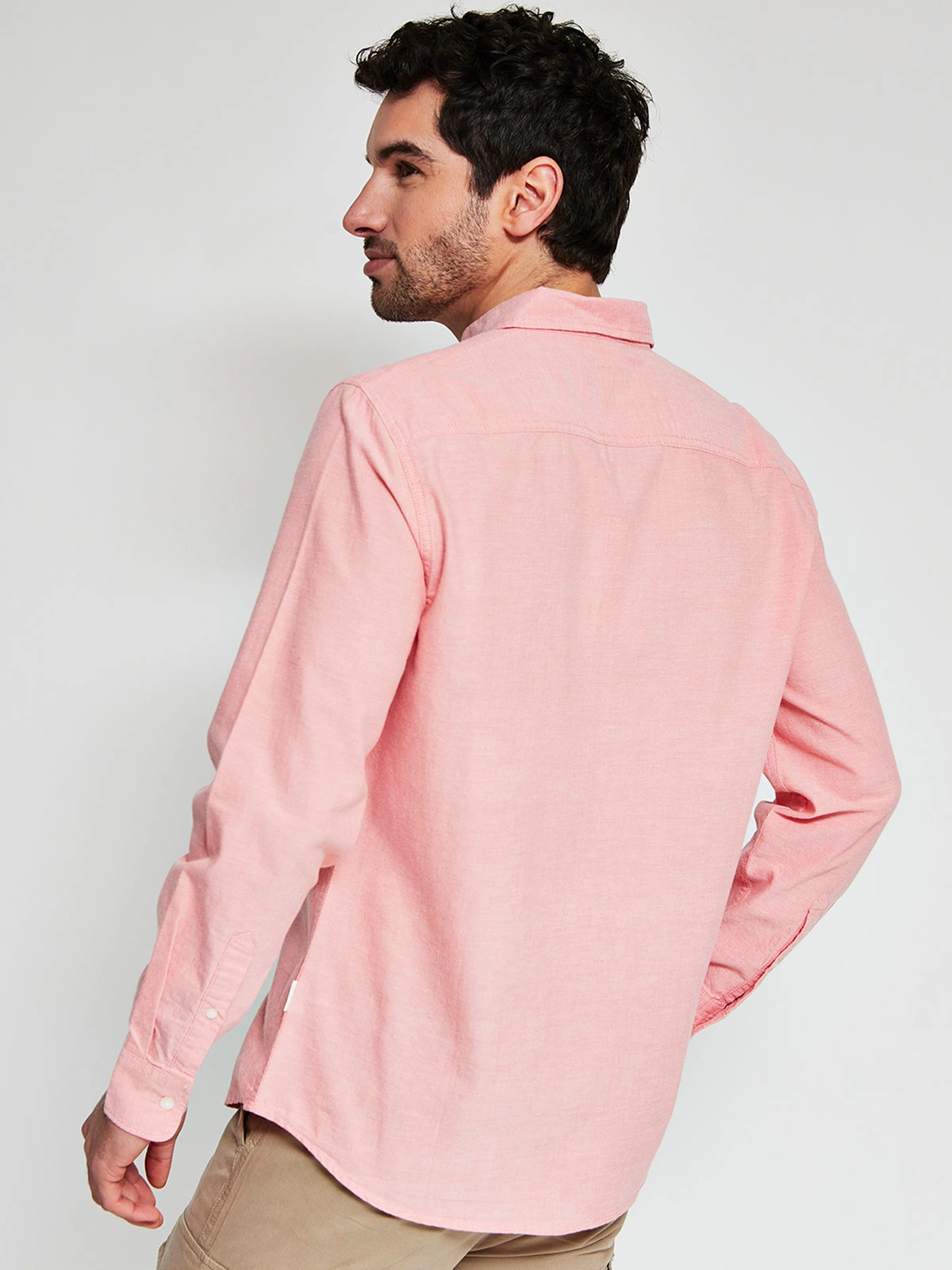 CAMISA MANGA LARGA ALGODÓN HOMBRE ROBERT LEWIS - 2