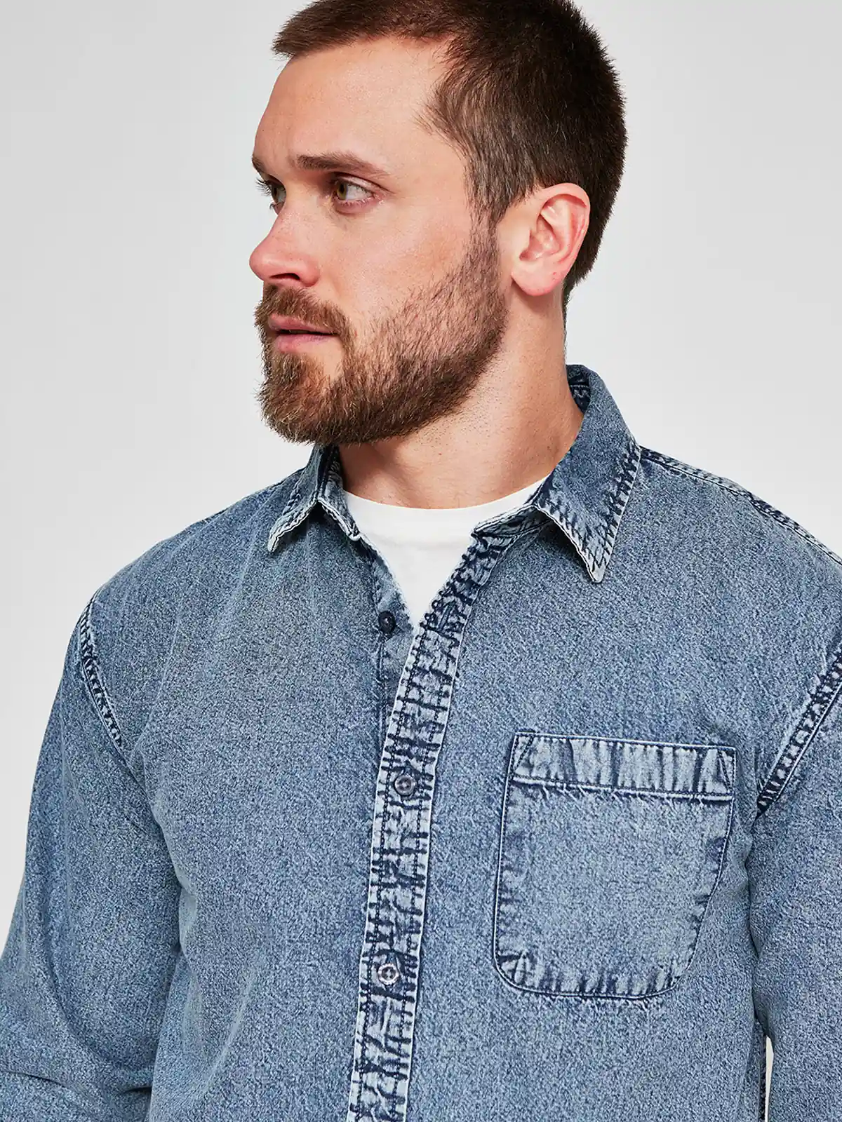 CAMISA MANGA LARGA ALGODÓN HOMBRE BARBADOS - 3