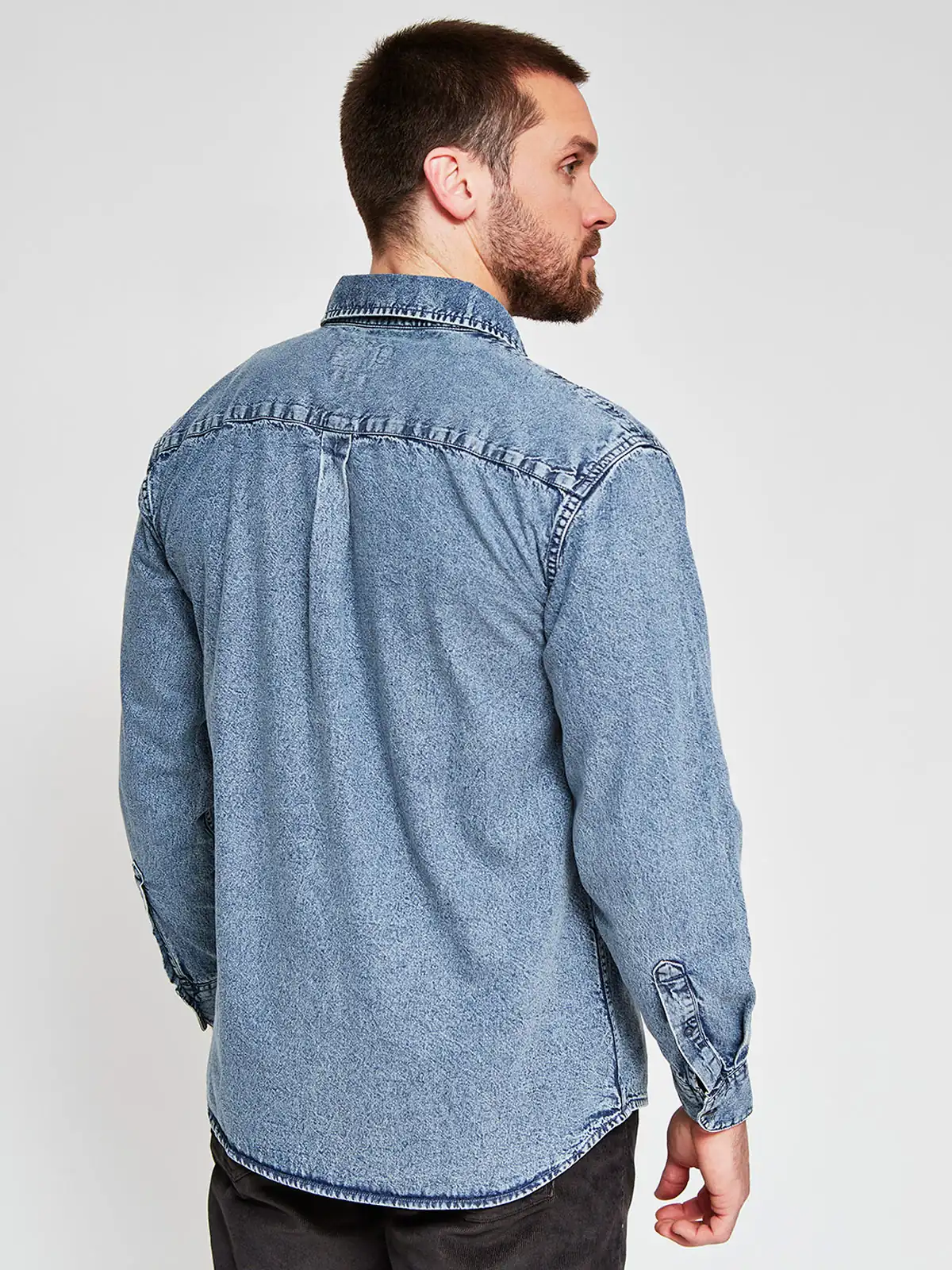CAMISA MANGA LARGA ALGODÓN HOMBRE BARBADOS - 2