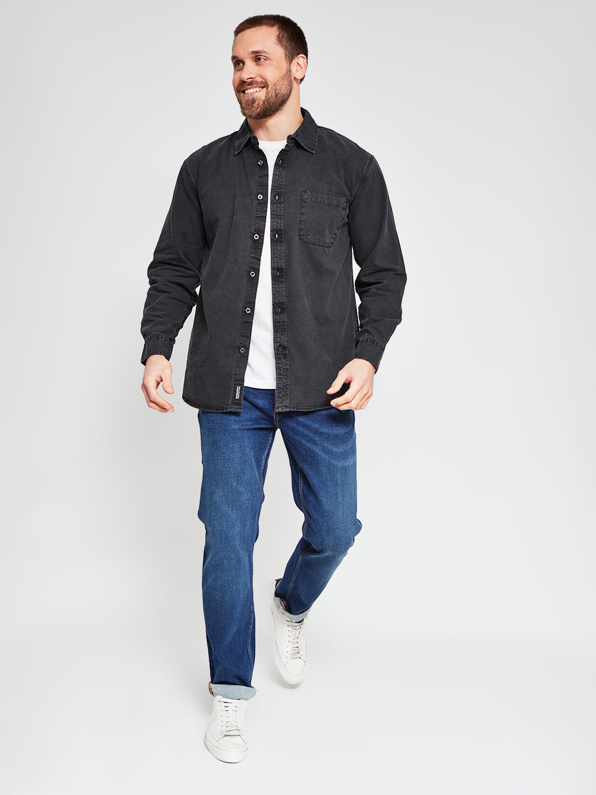 CAMISA MANGA LARGA ALGODÓN HOMBRE BARBADOS - 4