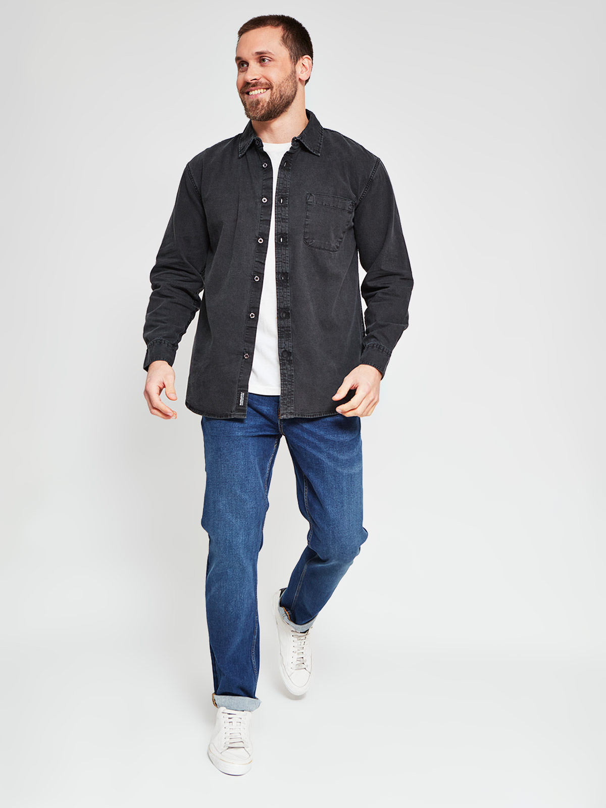 CAMISA MANGA LARGA ALGODÓN HOMBRE BARBADOS - 4