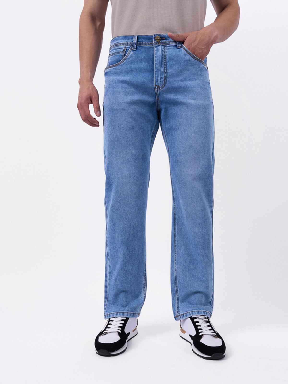 JEANS ALGODÓN REGULAR HOMBRE BRONCO NIKERS - 1