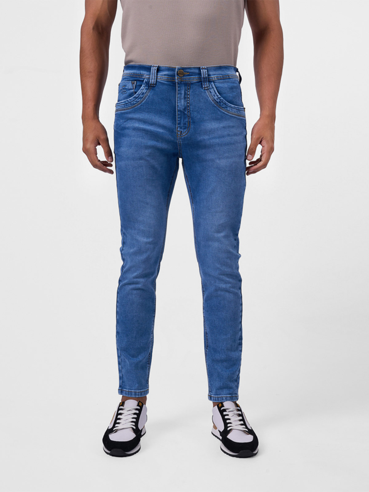 JEANS ALGODÓN SKINNY HOMBRE BRONCO HARVEST - 1