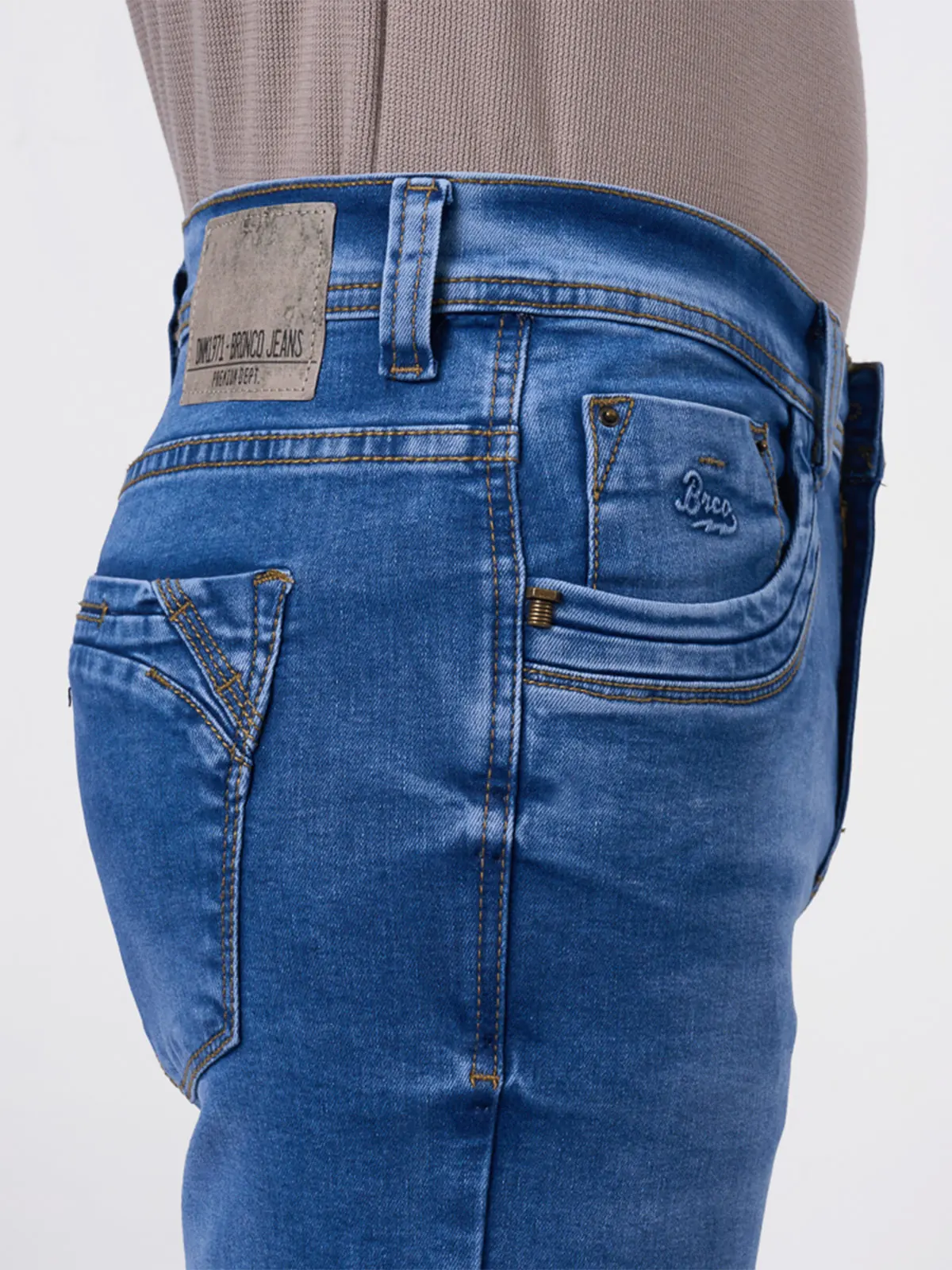 JEANS ALGODÓN SKINNY HOMBRE BRONCO HARVEST - 3