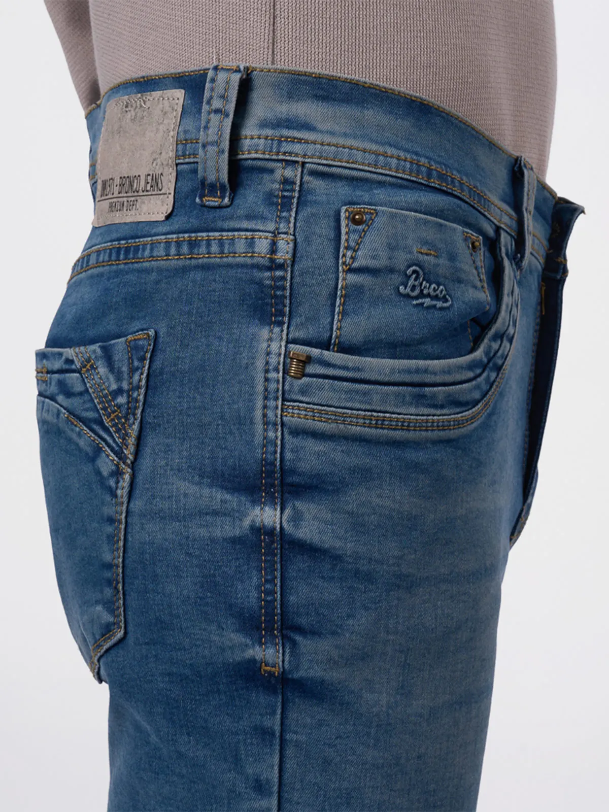 JEANS ALGODÓN SKINNY HOMBRE BRONCO HARVEST - 3
