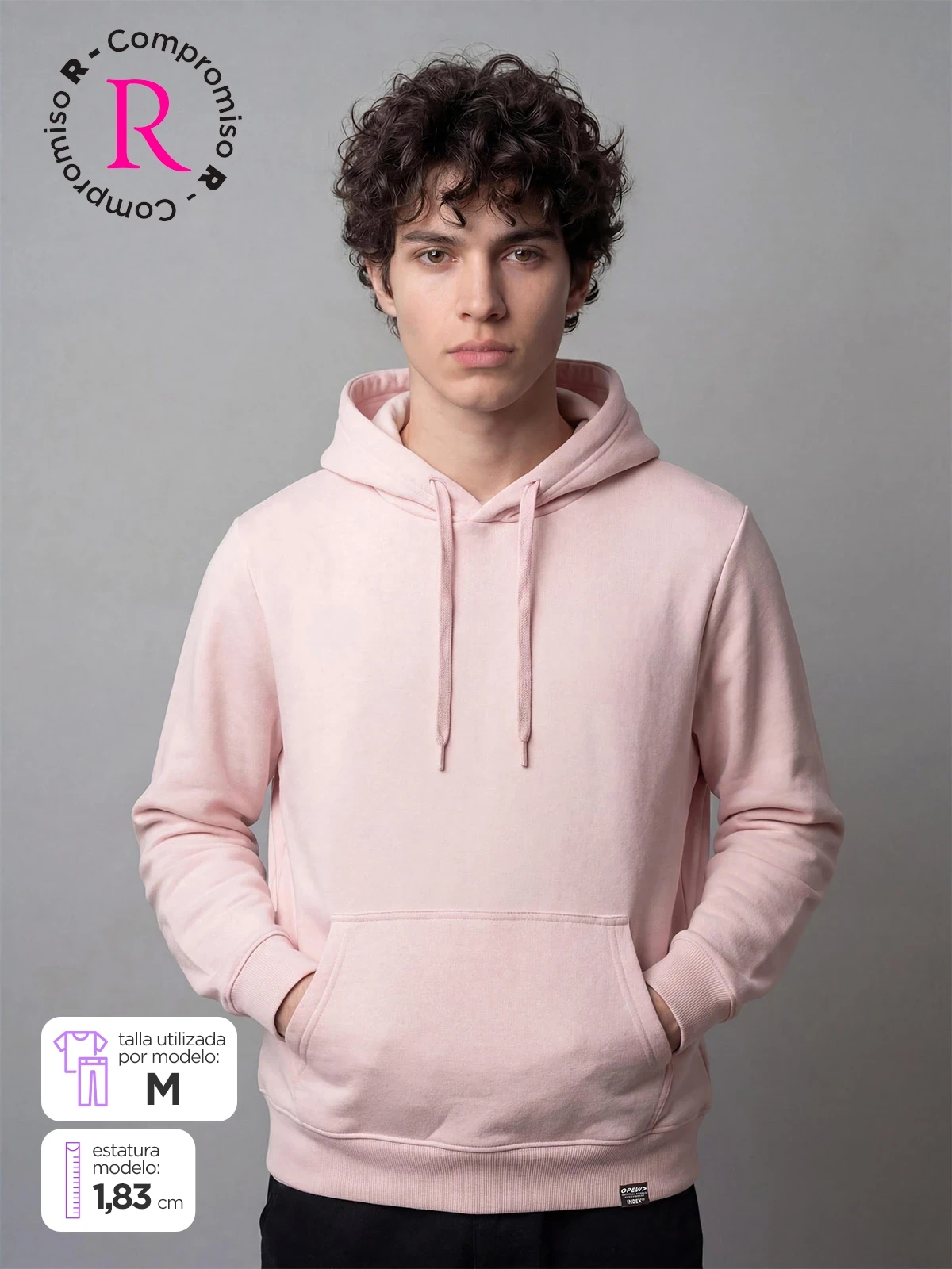 POLERA ALGODÓN HOMBRE INDEX - 1