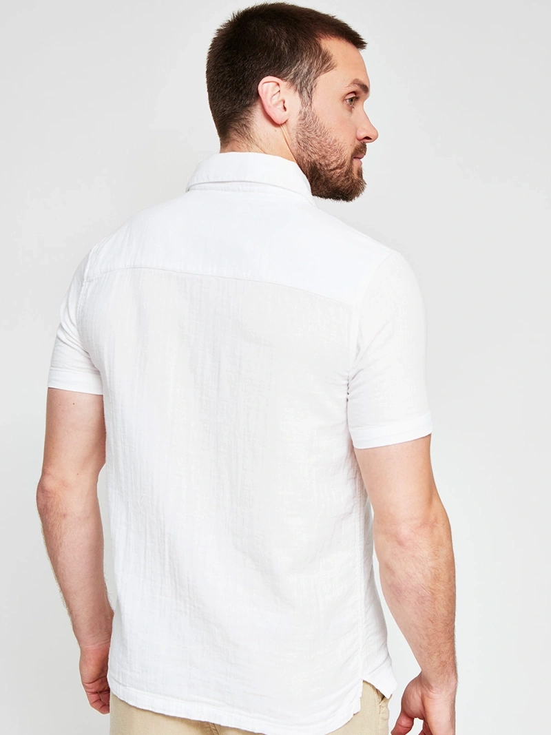 CAMISA MANGA CORTA ALGODÓN HOMBRE AERO - 2