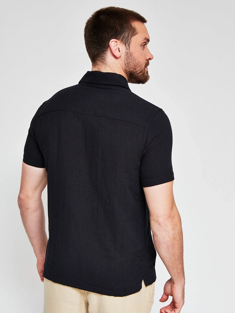 CAMISA MANGA CORTA ALGODÓN HOMBRE AERO - 2