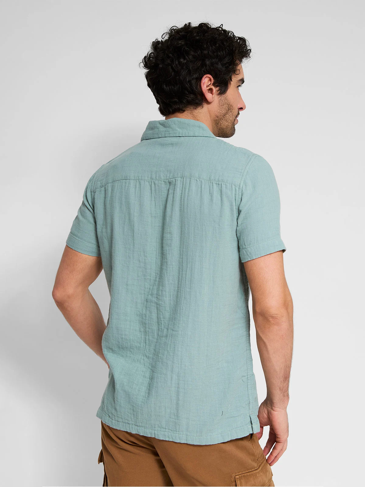 CAMISA MANGA CORTA ALGODÓN HOMBRE AERO - 2