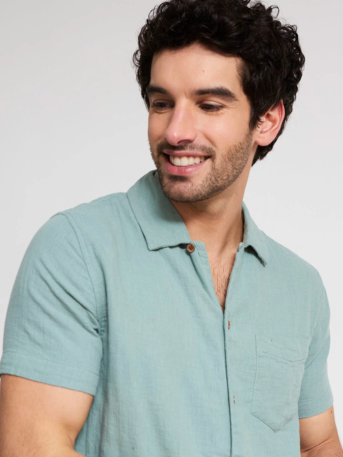 CAMISA MANGA CORTA ALGODÓN HOMBRE AERO - 3