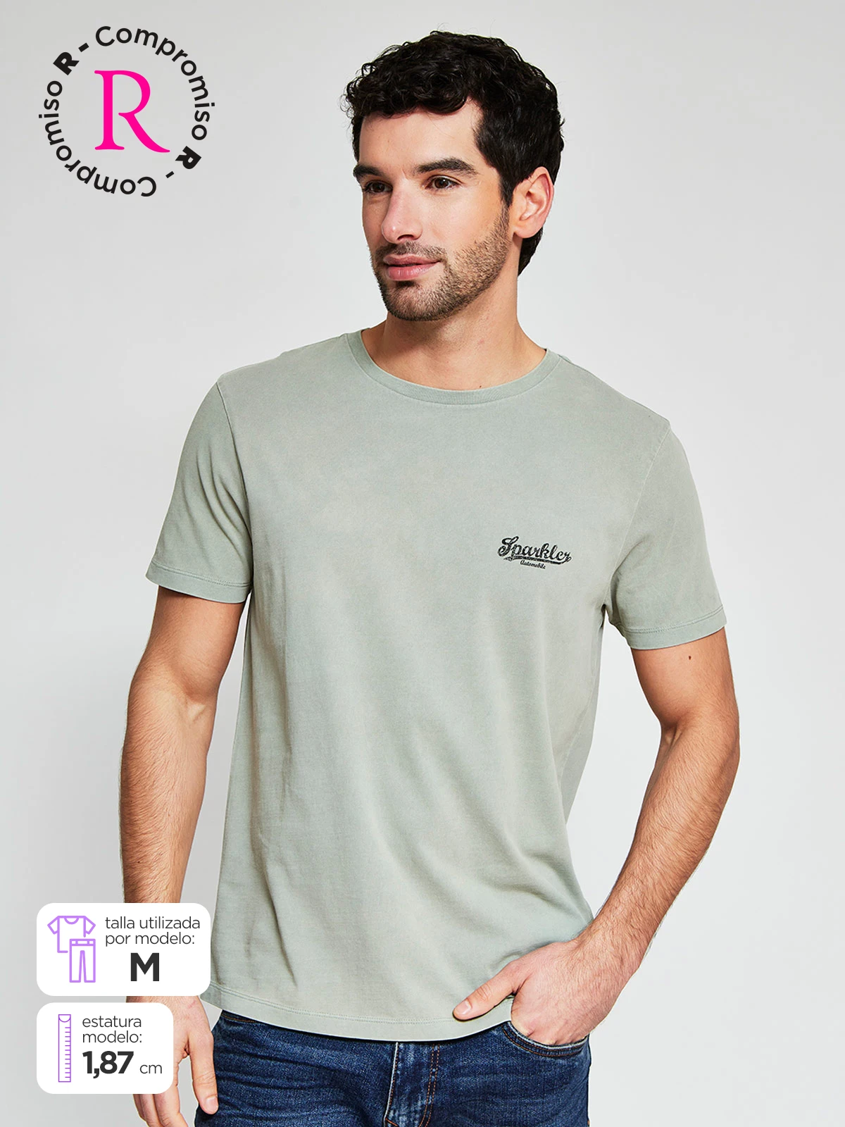 POLO MANGA CORTA ALGODÓN HOMBRE BARBADOS - 1