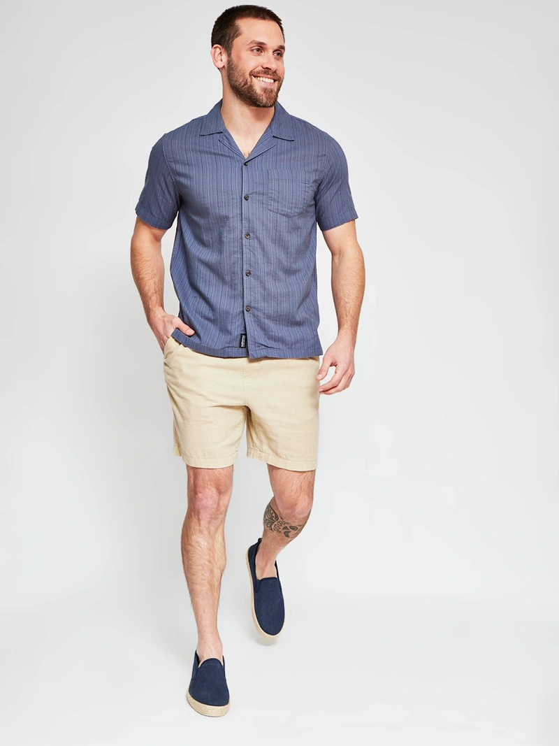 CAMISA MANGA CORTA ALGODÓN HOMBRE BARBADOS - 4