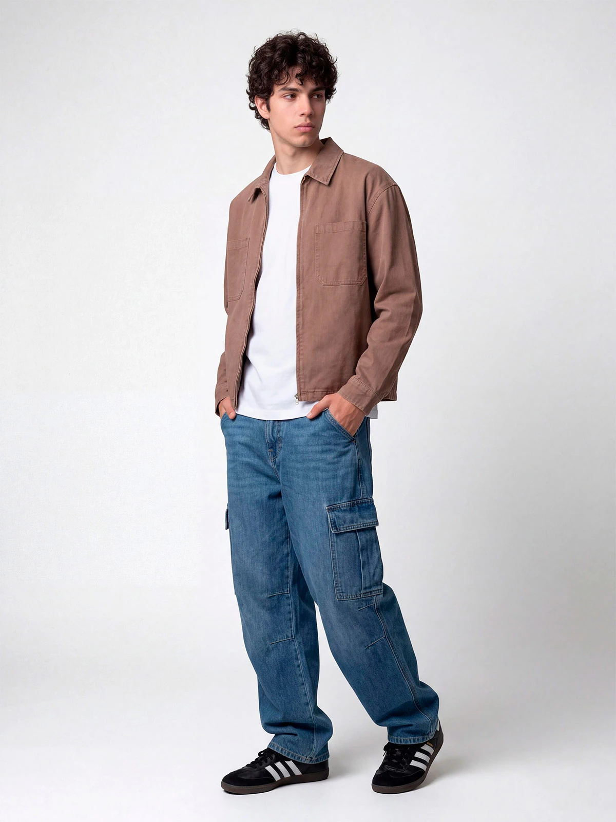 CAMISA MANGA LARGA ALGODÓN HOMBRE INDEX - 3