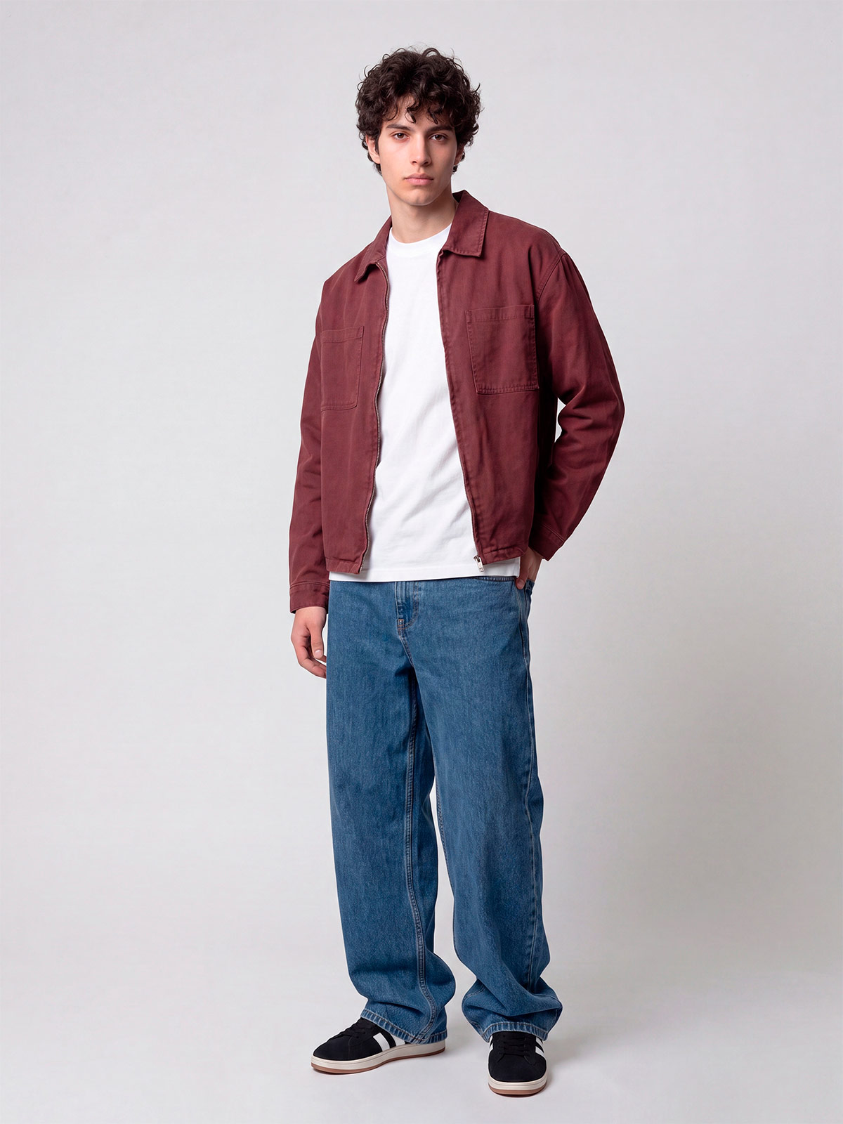 CAMISA MANGA LARGA ALGODÓN HOMBRE INDEX - 3