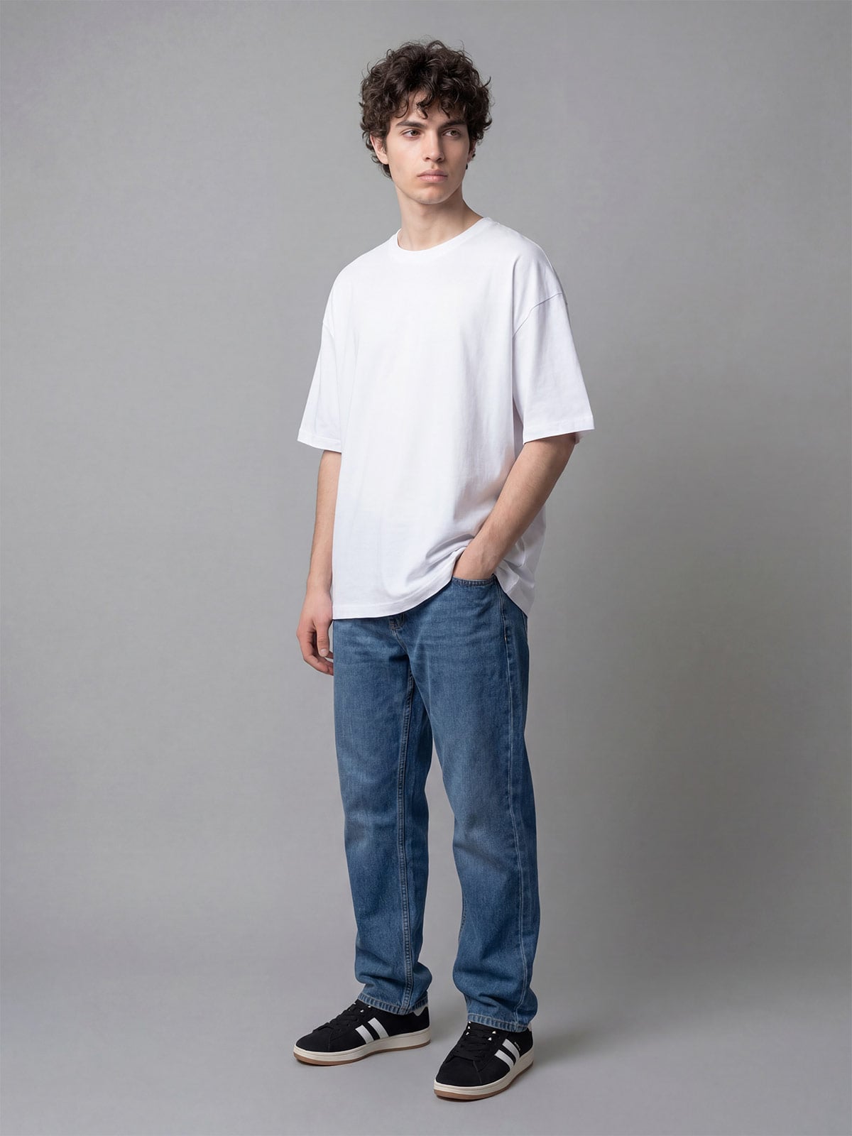 JEANS ALGODÓN BAGGY HOMBRE INDEX CALI - 1