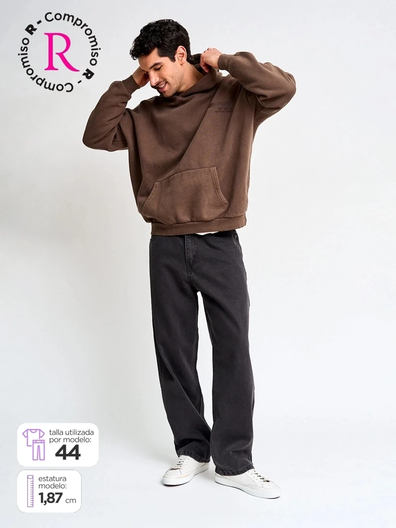 JEANS ALGODÓN BAGGY HOMBRE INDEX CALI - 1