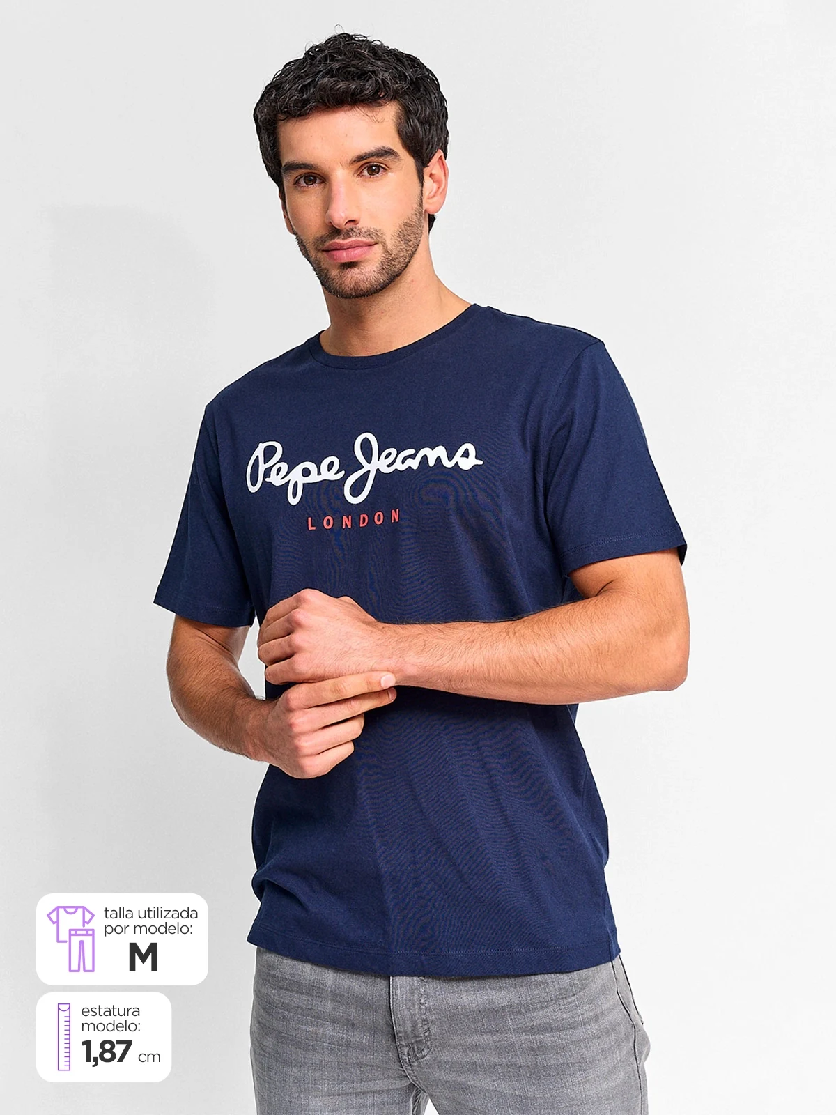 POLO MANGA CORTA HOMBRE PEPE JEANS EGGO - 1