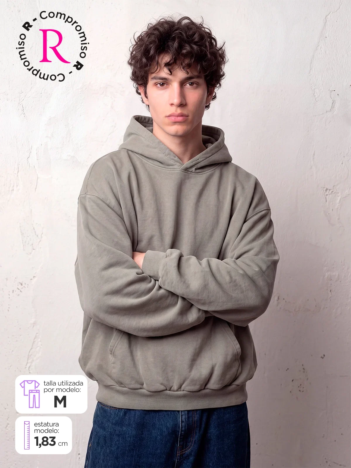 POLERA HOMBRE INDEX HOODIE - 1