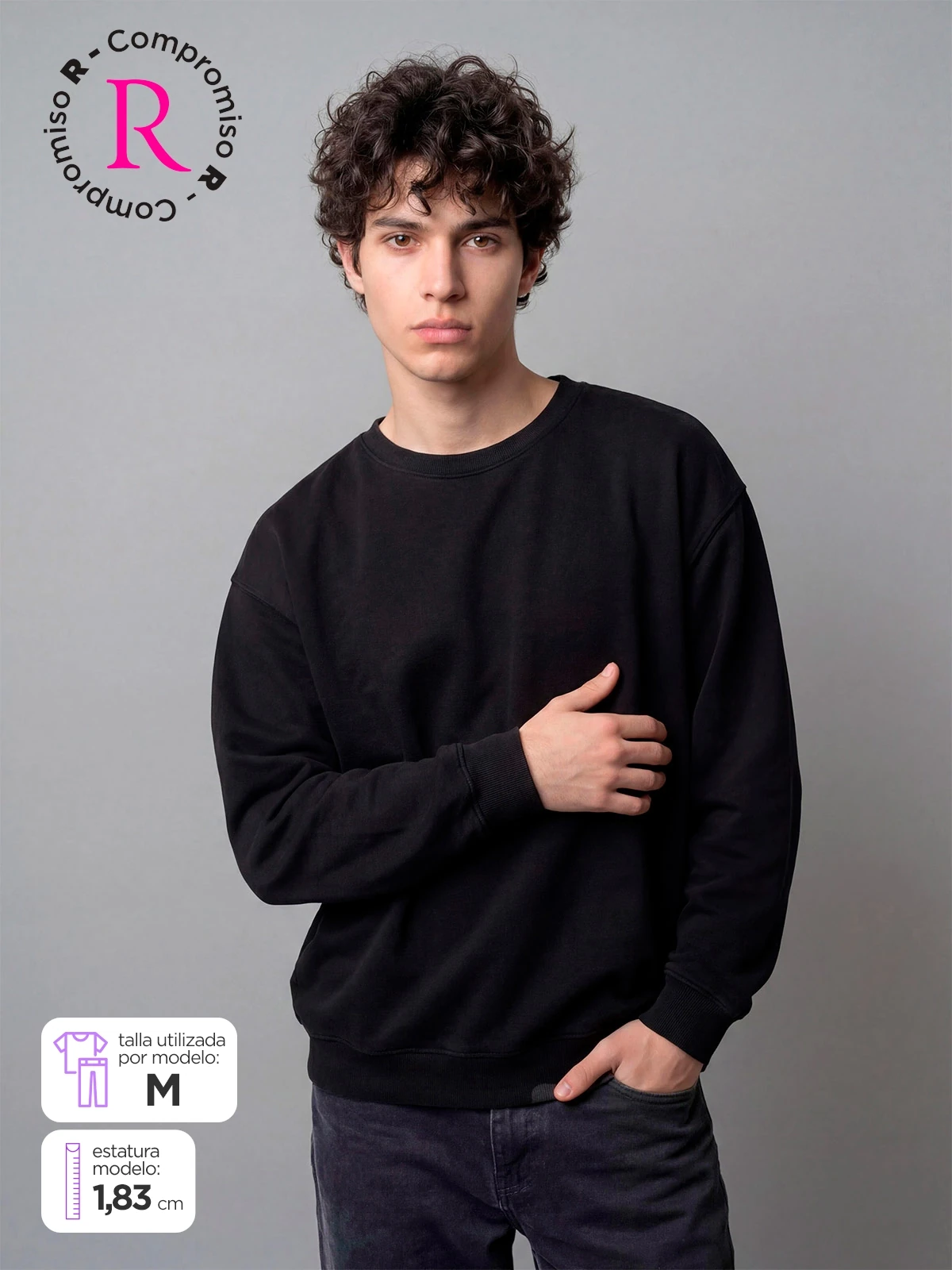 POLERA ALGODÓN HOMBRE INDEX - 1